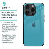 Oceanic Turquiose Glass Case for iPhone 15 Pro
