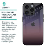 Grey Ombre Glass Case for iPhone 15 Pro