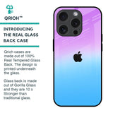 Unicorn Pattern Glass Case for iPhone 15 Pro