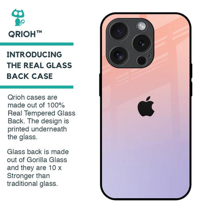 Dawn Gradient Glass Case for iPhone 15 Pro