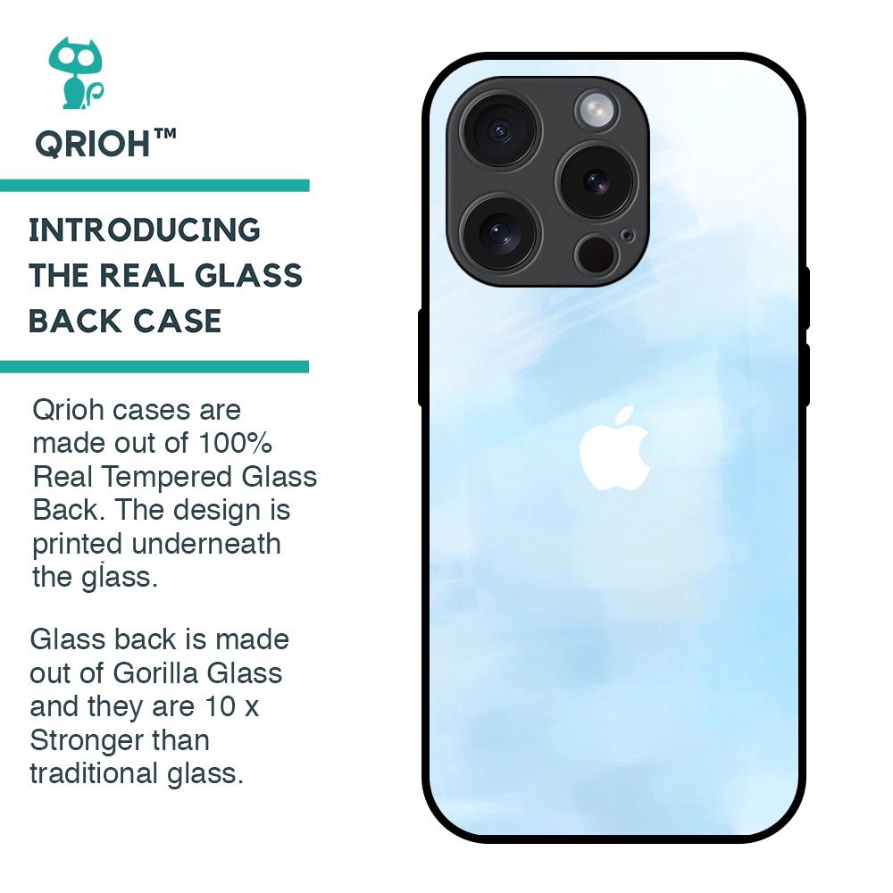 Bright Sky Glass Case for iPhone 15 Pro