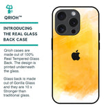 Rustic Orange Glass Case for iPhone 15 Pro