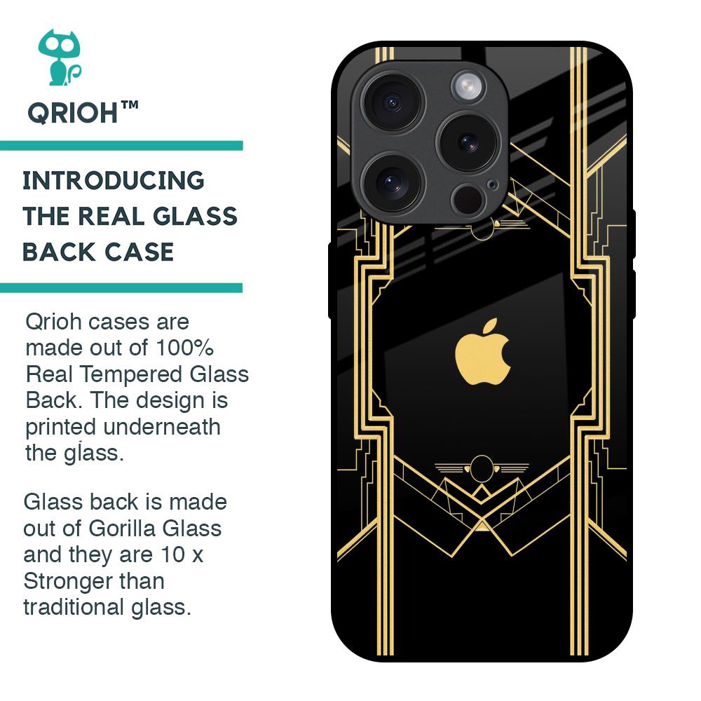 Sacred Logo Glass Case for iPhone 15 Pro