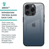 Smokey Grey Color Glass Case For iPhone 15 Pro