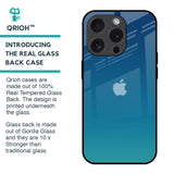 Celestial Blue Glass Case For iPhone 15 Pro