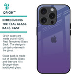 Indigo Pastel Glass Case For iPhone 15 Pro