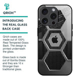 Hexagon Style Glass Case For iPhone 15 Pro