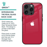 Solo Maroon Glass case for iPhone 15 Pro