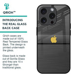 Grey Metallic Glass Case For iPhone 15 Pro