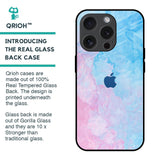 Mixed Watercolor Glass Case for iPhone 15 Pro