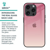 Blooming Pink Glass Case for iPhone 15 Pro