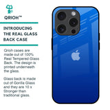 Egyptian Blue Glass Case for iPhone 15 Pro