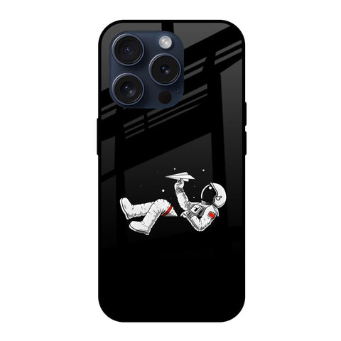 Space Traveller iPhone 15 Pro Glass Back Cover Online