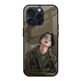 Blind Fold iPhone 15 Pro Glass Back Cover Online