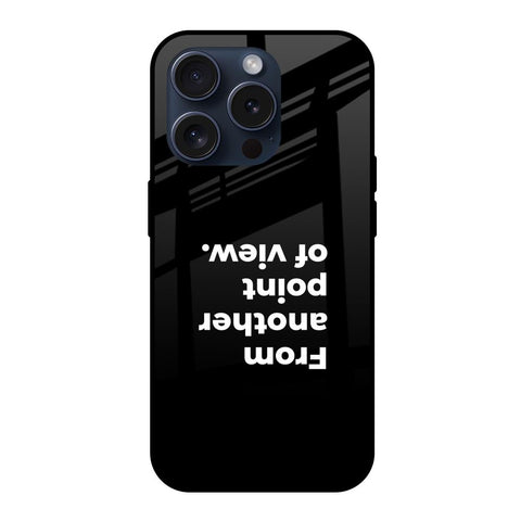 Motivation iPhone 15 Pro Glass Back Cover Online