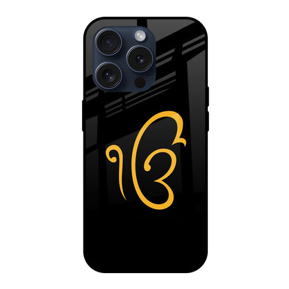 Luxury Fashion Initial iPhone 15 Pro Glass Back Cover Online