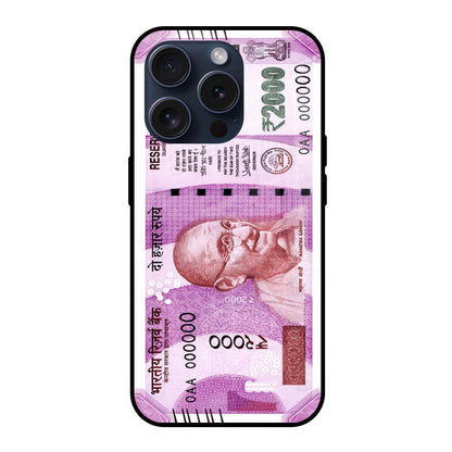 Stock Out Currency iPhone 15 Pro Glass Back Cover Online