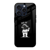 Peace Out Astro iPhone 15 Pro Glass Back Cover Online