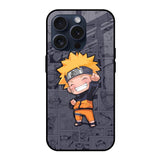 Orange Chubby iPhone 15 Pro Glass Back Cover Online