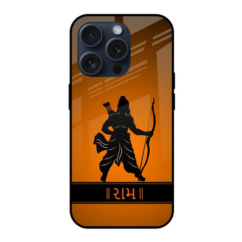 Halo Rama iPhone 15 Pro Glass Back Cover Online