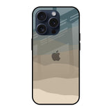 Abstract Mountain Pattern iPhone 15 Pro Glass Back Cover Online