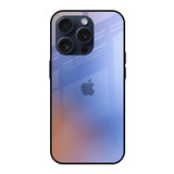 Blue Aura iPhone 15 Pro Glass Back Cover Online