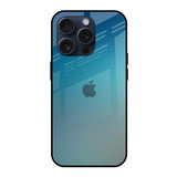 Sea Theme Gradient iPhone 15 Pro Glass Back Cover Online