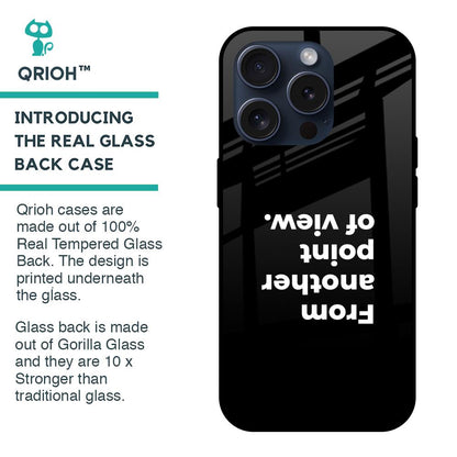 Motivation Glass Case for iPhone 15 Pro