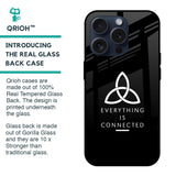 Everything Is Connected Glass Case for iPhone 15 Pro