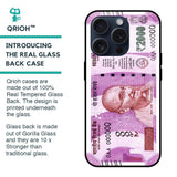 Stock Out Currency Glass Case for iPhone 15 Pro