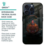 Lord Hanuman Animated Glass Case for iPhone 15 Pro