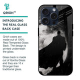 Dark Warrior Hero Glass Case for iPhone 15 Pro