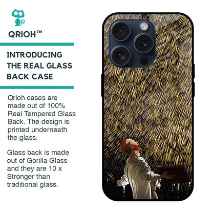Rain Festival Glass Case for iPhone 15 Pro