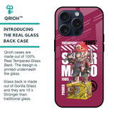 Gangster Hero Glass Case for iPhone 15 Pro