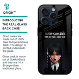 Aesthetic Digital Art Glass Case for iPhone 15 Pro