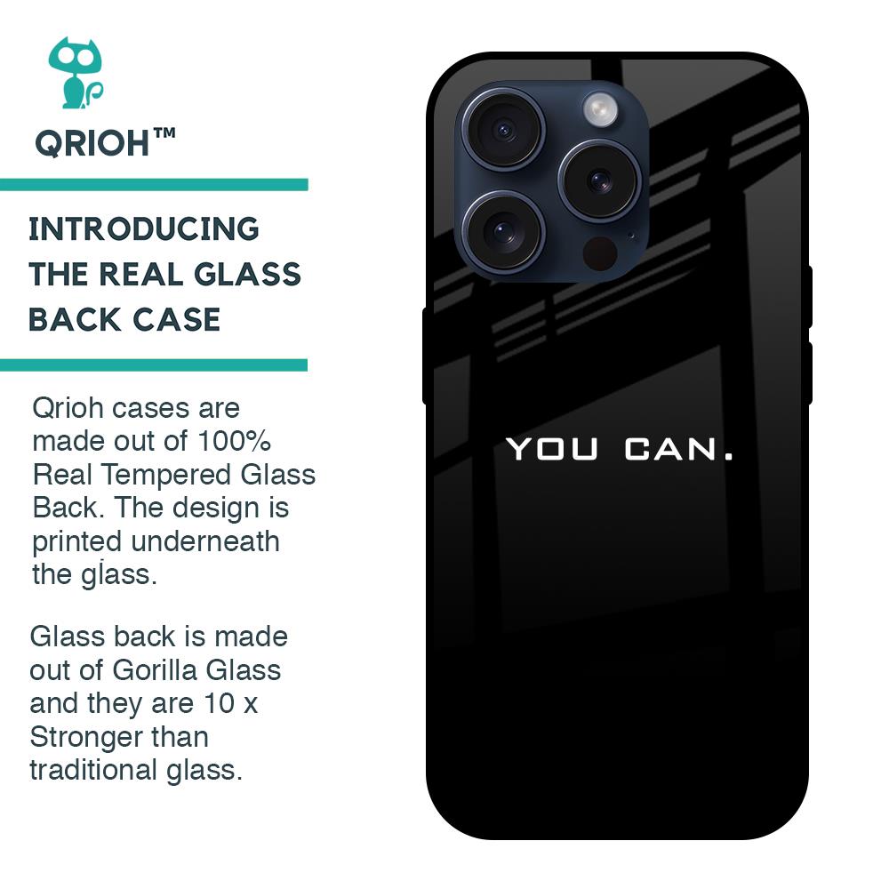 You Can Glass Case for iPhone 15 Pro