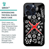 Red Zone Glass Case for iPhone 15 Pro