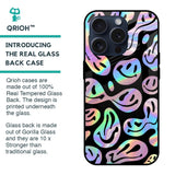Acid Smile Glass Case for iPhone 15 Pro