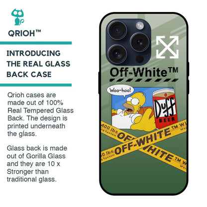 Duff Beer Glass Case for iPhone 15 Pro