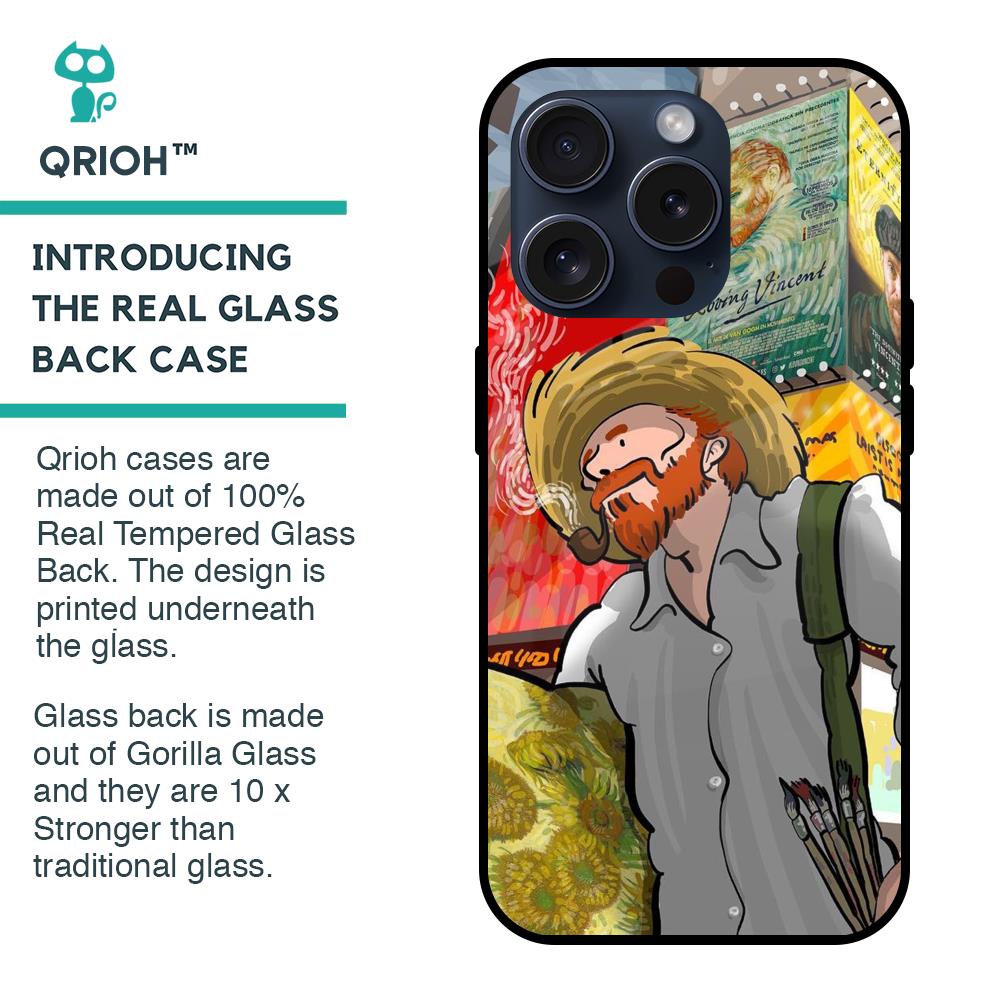 Loving Vincent Glass Case for iPhone 15 Pro