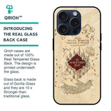 Magical Map Glass Case for iPhone 15 Pro