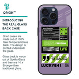Run & Freedom Glass Case for iPhone 15 Pro