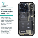 Skeleton Inside Glass Case for iPhone 15 Pro