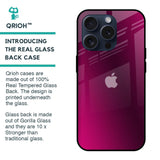 Pink Burst Glass Case for iPhone 15 Pro
