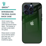 Deep Forest Glass Case for iPhone 15 Pro