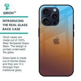 Rich Brown Glass Case for iPhone 15 Pro
