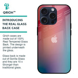 Dusty Multi Gradient Glass Case for iPhone 15 Pro