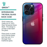 Magical Color Shade Glass Case for iPhone 15 Pro