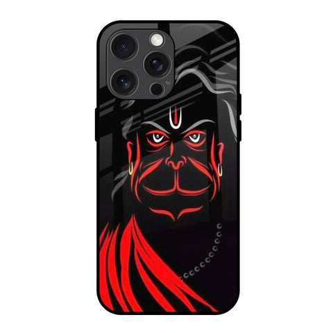Lord Hanuman iPhone 15 Pro Max Glass Back Cover Online