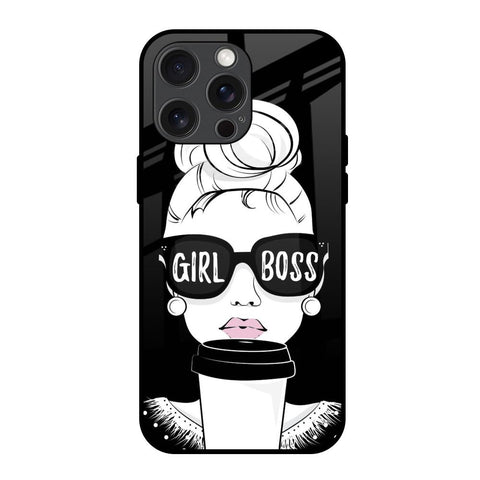 Girl Boss iPhone 15 Pro Max Glass Back Cover Online